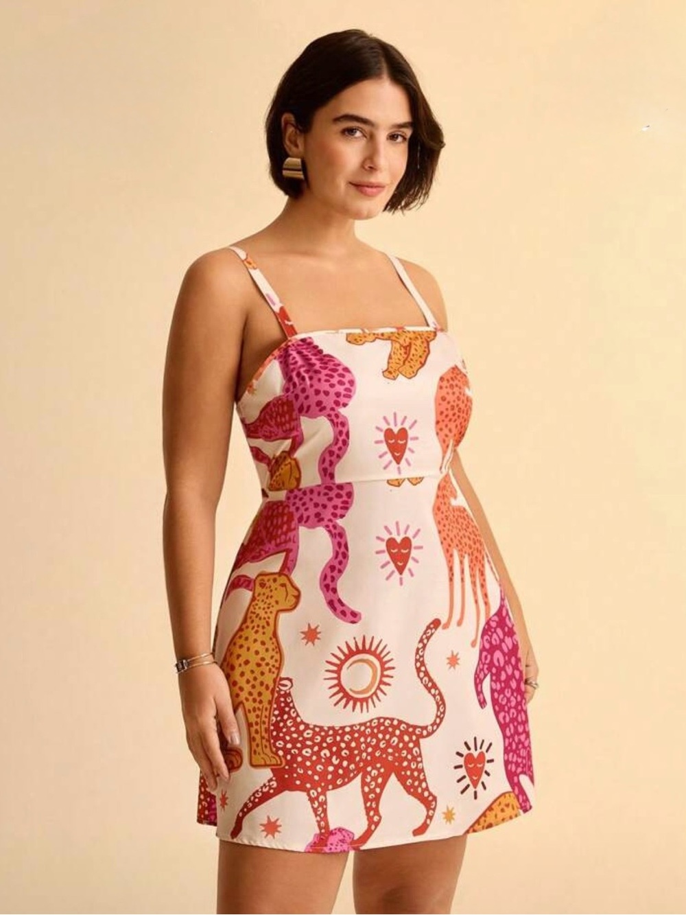 Animal print mini